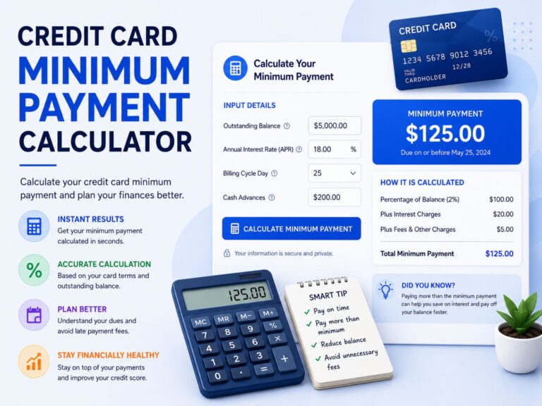 Credit Card Minimum Payment Calculator
